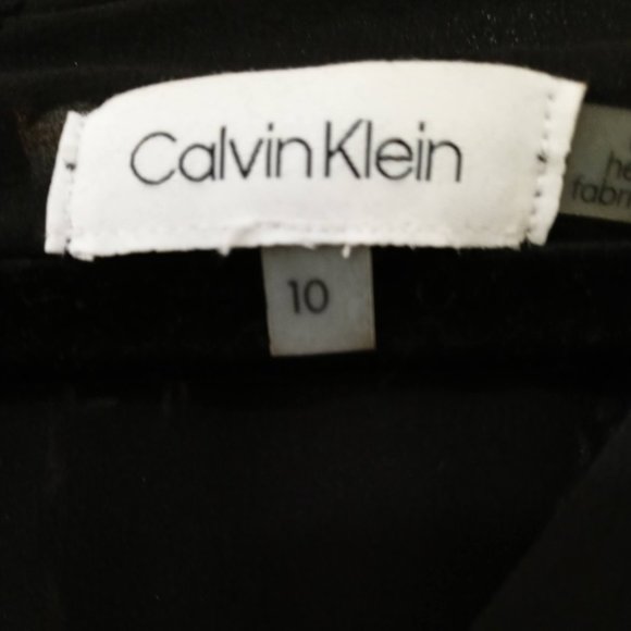 Calvin Klein Size 10 Multiple Patterned Dress - Picture 4 of 4